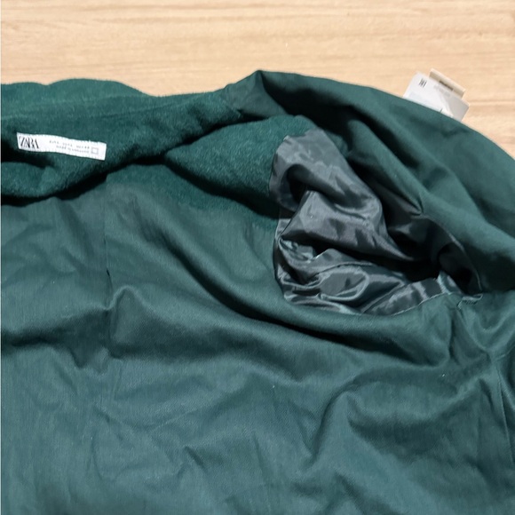 Zara Button Up Wool Top - Picture 6 of 7